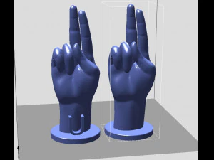 ASL Alphabet 3D Print Model