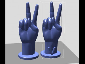 ASL Alphabet 3D Print Model