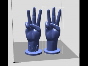 ASL Alphabet 3D Print Model