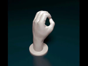 ASL numbers 0-10 3D Print Model