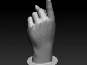 ASL numbers 0-10 3D Print Model