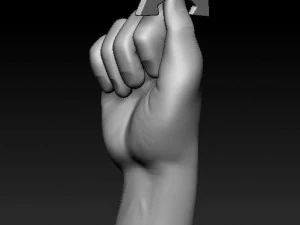 ASL numbers 0-10 3D Print Model
