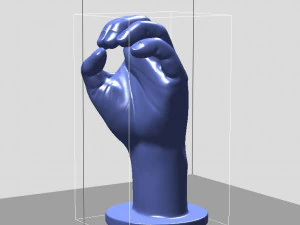 ASL numbers 0-10 3D Print Model