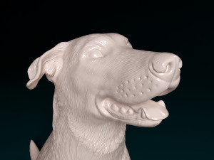 Bauceron dog Model Cetak 3D