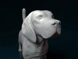 Beagle Modelo de Impressão 3D