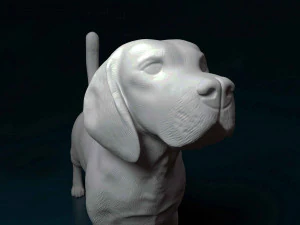 Beagle 3D Print Model