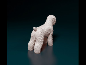 Black russian terrier 3Dプリントモデル