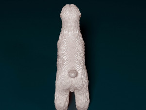 Black russian terrier 3Dプリントモデル