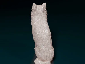 Border Collie sitting 3D Print Model