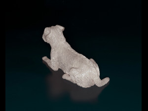 Border terrier 3D प्रिंट मॉडल