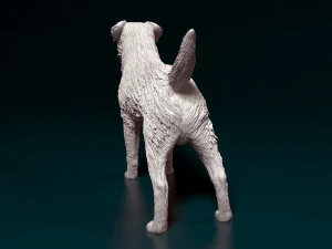 Border terrier dog 3D Print Model