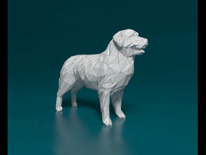 Bovaro del bernes low-poly 3D Print Model