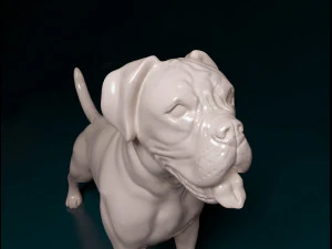 Boxer 3D Print Model