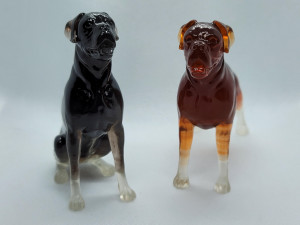 Boxer dog sitting 3D 프린트 모델