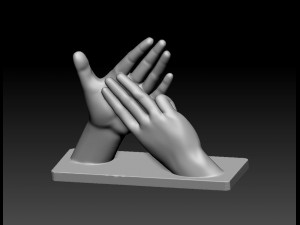 BSL Alphabet 3D Принт Модель