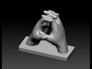 BSL Alphabet 3D Принт Модель