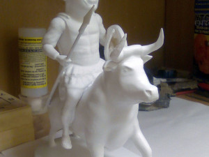 Bull 3D Print Model