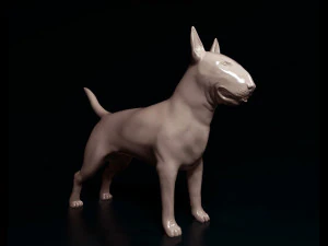 Terrier banteng Model Cetak 3D