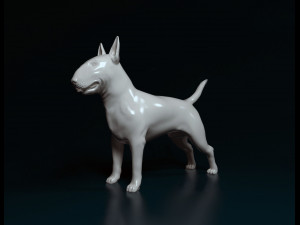 Bull terrier Modelo de impresión 3D