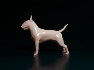 Bull terrier Modelo de impresión 3D