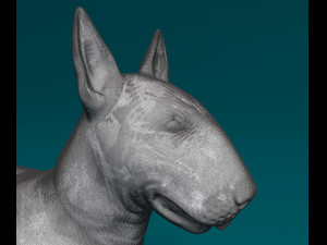 Bull terrier Modelo de impresión 3D