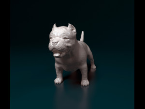 Bully puppy 3D-printmodel