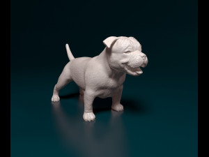 Bully puppy 3D-printmodel