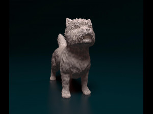 Cairn terrier Modelo de Impressão 3D