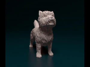 Cairn terrier 3D Print Model