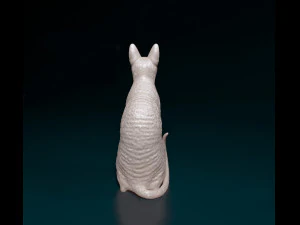 コーニッシュキャット 3Dプリントモデル