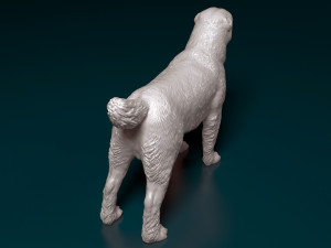 Alabay dog Model Cetak 3D