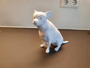 Chihuahua sitting 3D Print Model