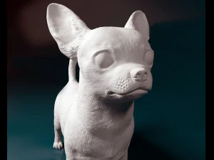 Chihuahua dog 3D Print Model