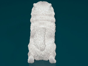 Chow chow dog Modello di stampa 3D