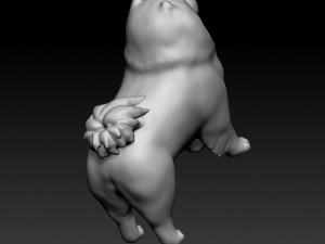 Chow-chow Modelo de Impressão 3D