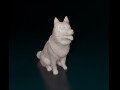 Chow-chow sitting 3D प्रिंट मॉडल