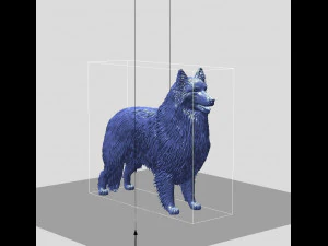 Collie 3D Print Model