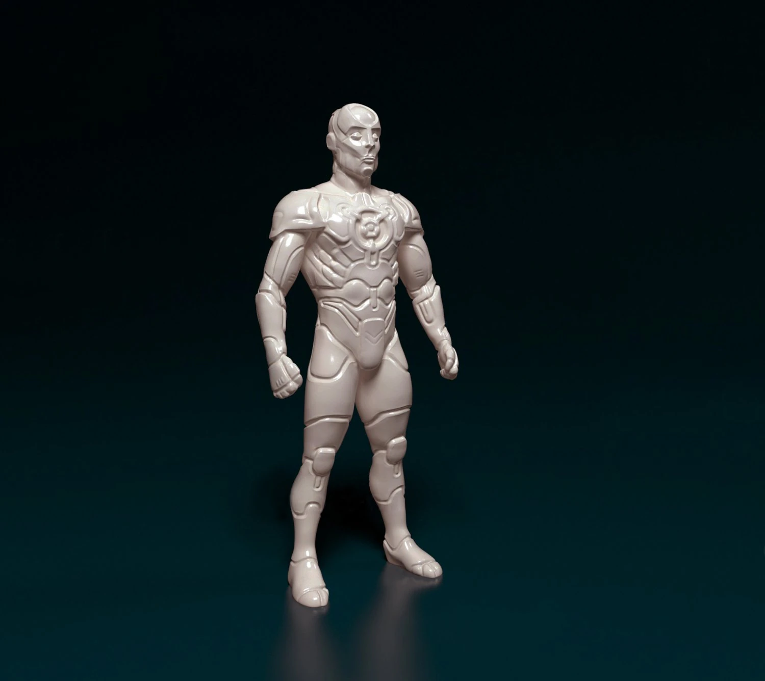 Cyborg 02 3D Print Model .c4d .max .obj .3ds .fbx .stl .blend 