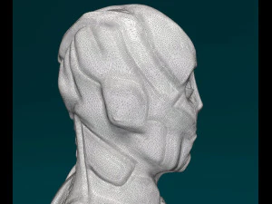 Cyborg 02 3D Print Model