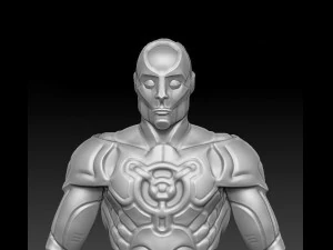 Cyborg 02 3D Print Model