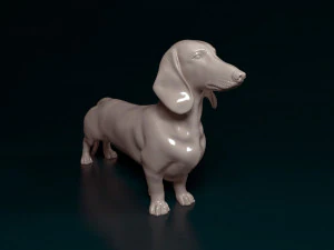 Dachshund 3D Print Model