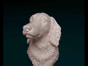 Dachshund long haired Modelo de Impressão 3D