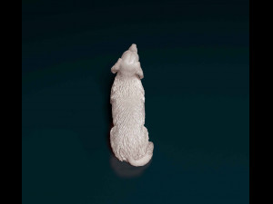 Dachshund long haired Modelo de Impressão 3D