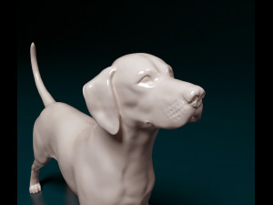 Dalmatian dog 3D 프린트 모델