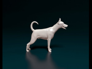 Doberman 3D प्रिंट मॉडल