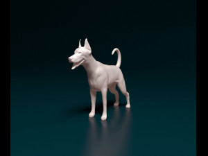 Doberman 3D प्रिंट मॉडल