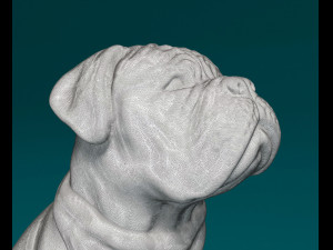 Dogue de Bordeaux Modelo de impresión 3D