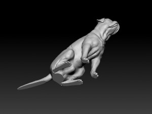 Dogue de Bordeaux Modelo de impresión 3D