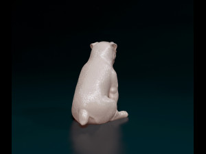 English bulldog sitting 3D Baskı Modeli