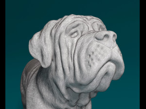 English Mastiff Modèles 3D en vedette
